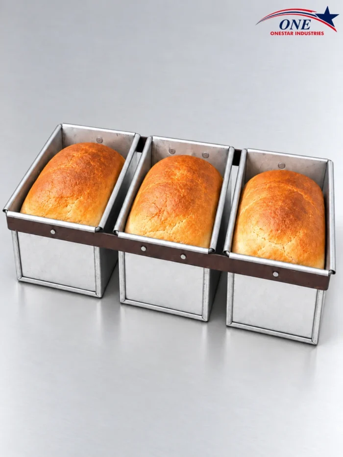 Steel Bread Mould | 3-in-1 Baking Mould