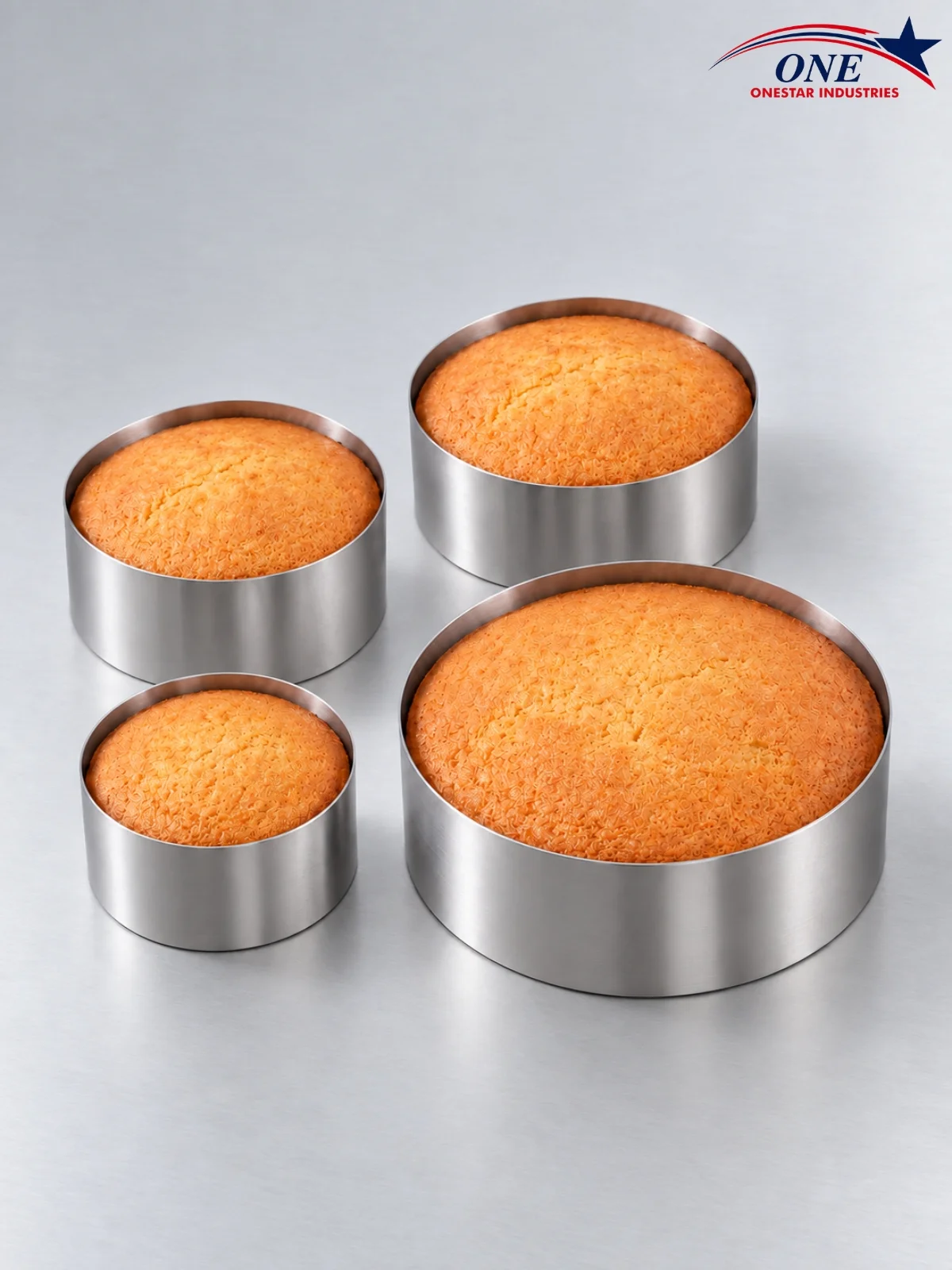 Cake Rings | Stainless Steel | 3–8 Inch