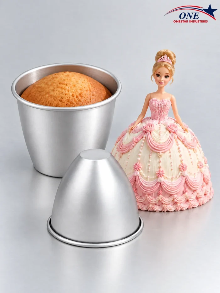Doll Cake Tin | Aluminium Baking Mould | 500g & 1Kg