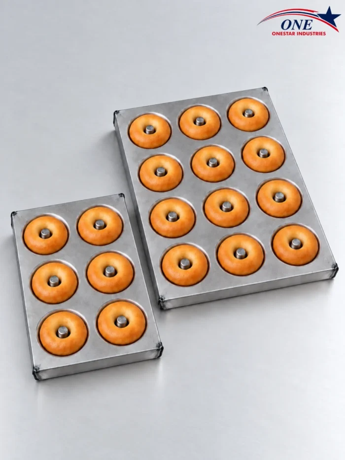 Donut Baking Tray | Aluminium | 6 & 12 Cups
