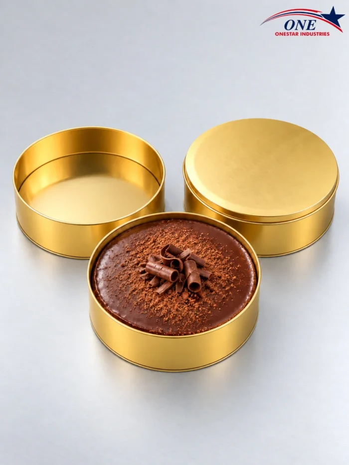 Dream Cake Tin | Stainless Steel | 5.5 Γ 2.36 Inch