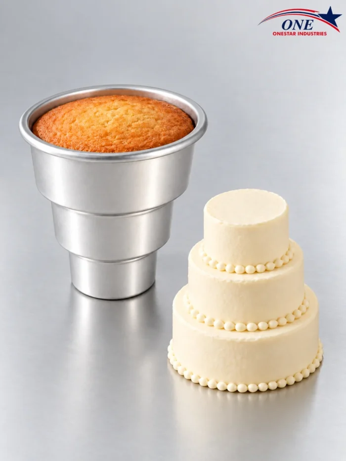Mini Tier Cake Tin | Aluminium Baking Mould | 350g