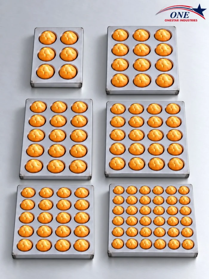 Muffin Cupcake Tray | 6, 12, 15, 20, 24 & 40 Cups