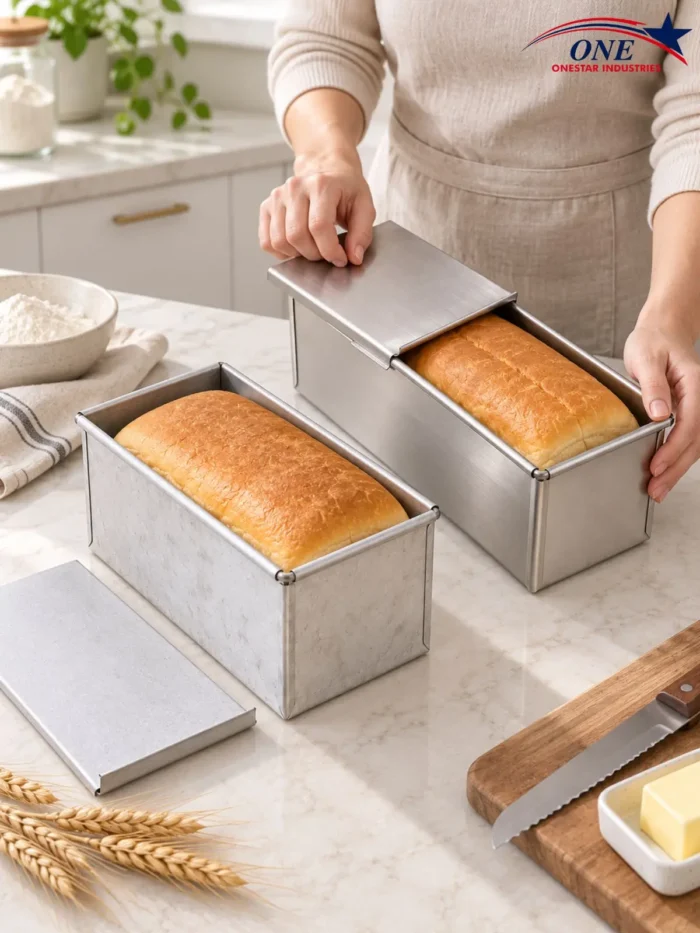 Sandwich Bread Moulds | Steel & Aluminium | 800g & 1000g